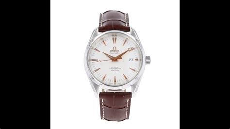 omega seamaster aqua terra pre owned watch 28033437|Pre.